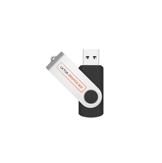 Chiavetta USB nera (16GB) - Set 10 pz