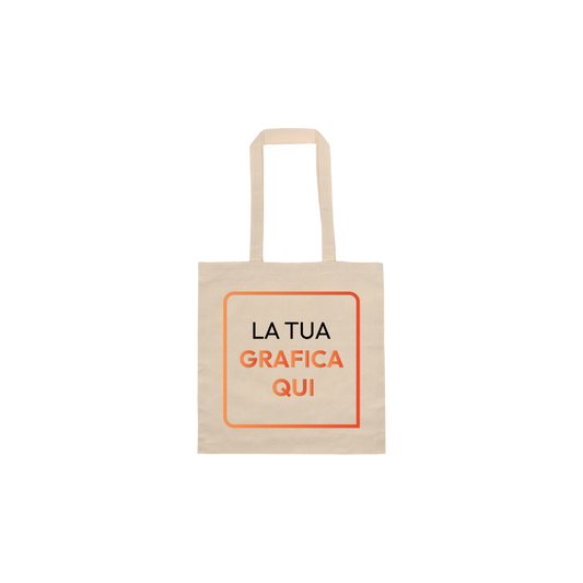 Shopper bag con manici (38 cm)