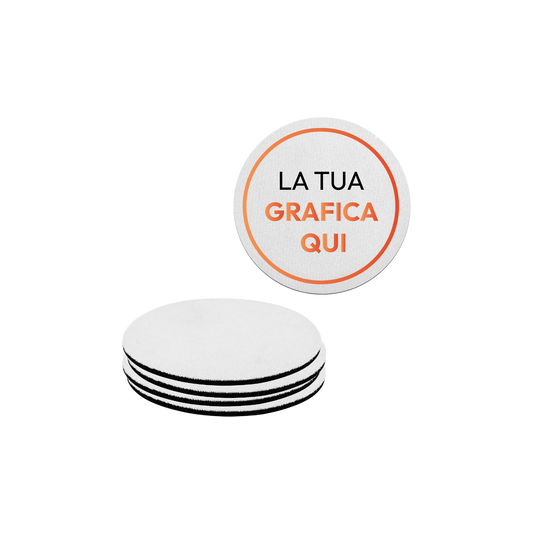 Sottobicchieri in tessuto - Set 4pz