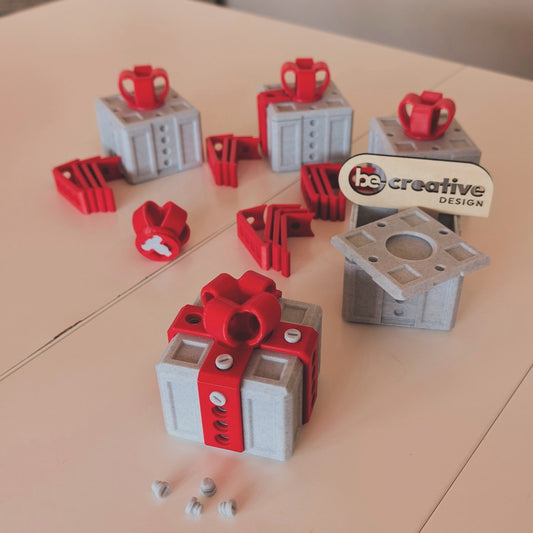 Cubo Regalo di Natale (Gift Box 3D)